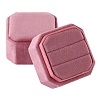 2-Slot Square Velvet Couple Ring Boxes PAAG-PW0012-43A-1