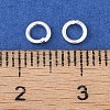 Brass Open Jump Rings KK-N254-45A-S-3
