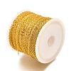 Rack Plating Brass Cable Chains CHC-M001-04G-01-2