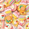 40Pcs 8 Styles Opaque Resin Pendants RESI-CJ0003-47-3