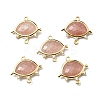 Natural Strawberry Quartz Links CE-L022-B10-1