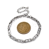 304 Stainless Steel Mariner Link Chains Bracelets BJEW-K265-05P-5