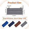 4Pcs 4 Colors Wool Felt Bag Organizer Inserts FIND-WR0007-27B-2