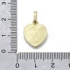 Brass Micro Pave Cubic Zirconia Pendants KK-V010-05G-02-3