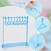 6 Sets 6 Styles Acrylic Earring Display Stands EDIS-PH0001-71-4