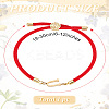 1Pc Adjustable Nylon Cord Slider Bracelets for Women BJEW-LP0001-32U-02-2