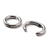 201 Stainless Steel Clip-on Earrings LS-EJEW-Z014-01D-P01-2