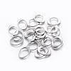 Tarnish Resistant 201 Stainless Steel Linking Rings STAS-L234-034P-1