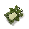 Dinosaur Food Grade Silicone Focal Beads SIL-A009-01B-3