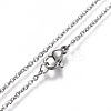 Non-Tarnish 304 Stainless Steel Pendant Necklaces NJEW-Z006-01P-2