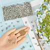 300Pcs 5 Styles Tibetan Style Alloy Tube Bails TIBE-SP0001-03AS-3