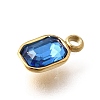 304 Stainless Steel Pendants STAS-Q346-03G-02-3