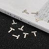 Tarnish Resistant 304 Stainless Steel Letter Charms X-STAS-O072-T-6