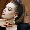 24Pcs 3 Colors Alloy with Rhinestone Pendants FIND-SP0001-91-5