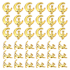 120Pcs 2 Style Alloy Cabochons FIND-OC0001-49-1