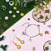 120Pcs 20 Styles Alloy Enamel Pendants ENAM-BM0001-13-4