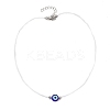 Lampwork Pendant Necklaces for Women NJEW-JN04800-4