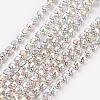 Brass Rhinestone Strass Chains CHC-S6-12S-1-1