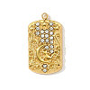 304 Stainless Steel Rhinestone Pendants STAS-OY003-93G-1