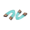Resin & Wood Pendants WOOD-F015-16D-2