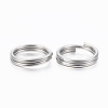 Tarnish Resistant 304 Stainless Steel Split Rings A-STAS-H413-03P-2