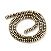 Electroplated Synthetic Non-magnetic Hematite Beads Strands G-Z032-C02-03LG-2