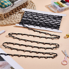 6 Yards Polyester Lace Trims OCOR-LP0003-69B-1