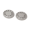 Tarnish Resistant 304 Stainless Steel Connector Charms STAS-J042-17P-2
