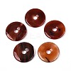 Natural Red Agate Big Pendants G-T144-43D-1
