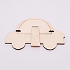 Unfinished Natural Wood Photo Frames WOOD-WH0104-96-2