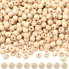 Natural Unfinished Wood Beads WOOD-SP0001-62B-1