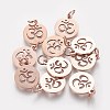 304 Stainless Steel Charms LS-STAS-Q201-T446R-1