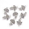 Tibetan Style Alloy Pendants TIBEP-R155-AS-LF-1