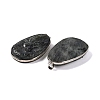 Natural Labradorite Carved Deer Big Pendants G-B085-10P-2