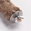 Wood Perch Bird Platform AJEW-WH0113-61A-2