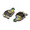 St. Patrick's Day Themes Printed Wood Pendants WOOD-V002-02B-2