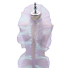 10M Iridescent Organza Pleated Lace Ribbon OCOR-HY0002-34C-1
