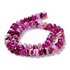 Natural Banded Agate/Striped Agate Beads Strands G-E605-A02-03A-4