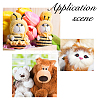 120Pcs 20 Colors Resin Button Eye Cabochons AJEW-FH00028-6