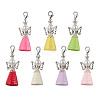 7Pcs Angel Acrylic Pendant Decorations HJEW-JM03162-01-S-1