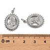 Virgin Mary Theme 304 Stainless Steel Pendants STAS-I356-05P-01-3
