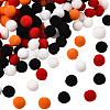 400Pcs 4 Colors Polyester Pom Pom Balls DIY-SC0031-37C-1
