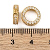 925 Sterling Silver Micro Pave Clear Cubic Zirconia Bead Frames LS-STER-P061-01B-G-3