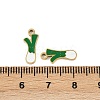 Vegetables 304 Stainless Steel Enamel Charms STAS-C137-02C-G-3