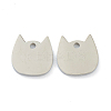 Tarnish Resistant 304 Stainless Steel Laser Cut Pendants STAS-P283-03B-P-1