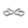 201 Stainless Steel Filigree Joins Links STAS-P236-44P-3