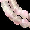 Natural Selenite Dyed Beads Strands G-P493-02J-4