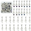 Natural Gemstone Pendants HJEW-SC0001-12-1