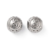 304 Stainless Steel Rhinestone European Beads STAS-A092-10E-P-1