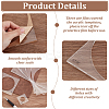 Transparent Acrylic Sewing Measuring Tool Set AJEW-WH0554-09A-4